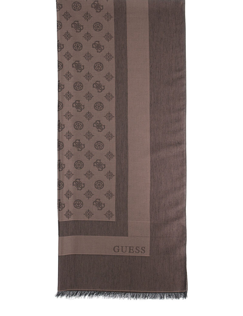 4G Peony Logo Scarf