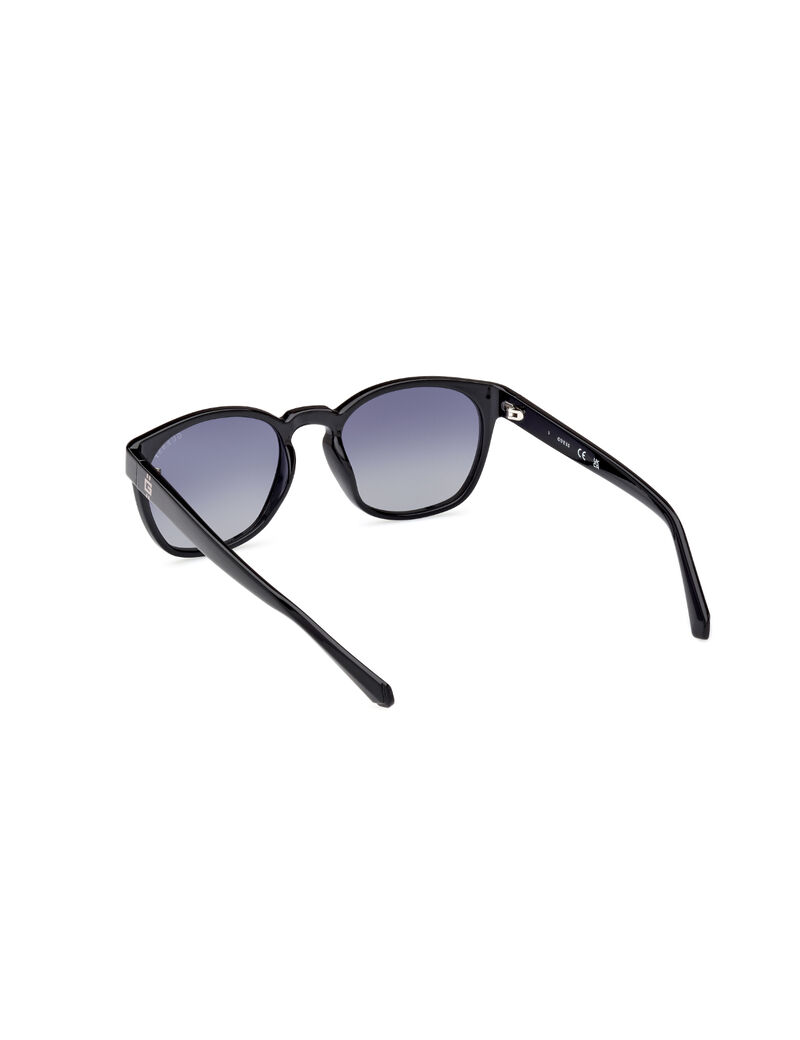 جيس shiny black   smoke polarized