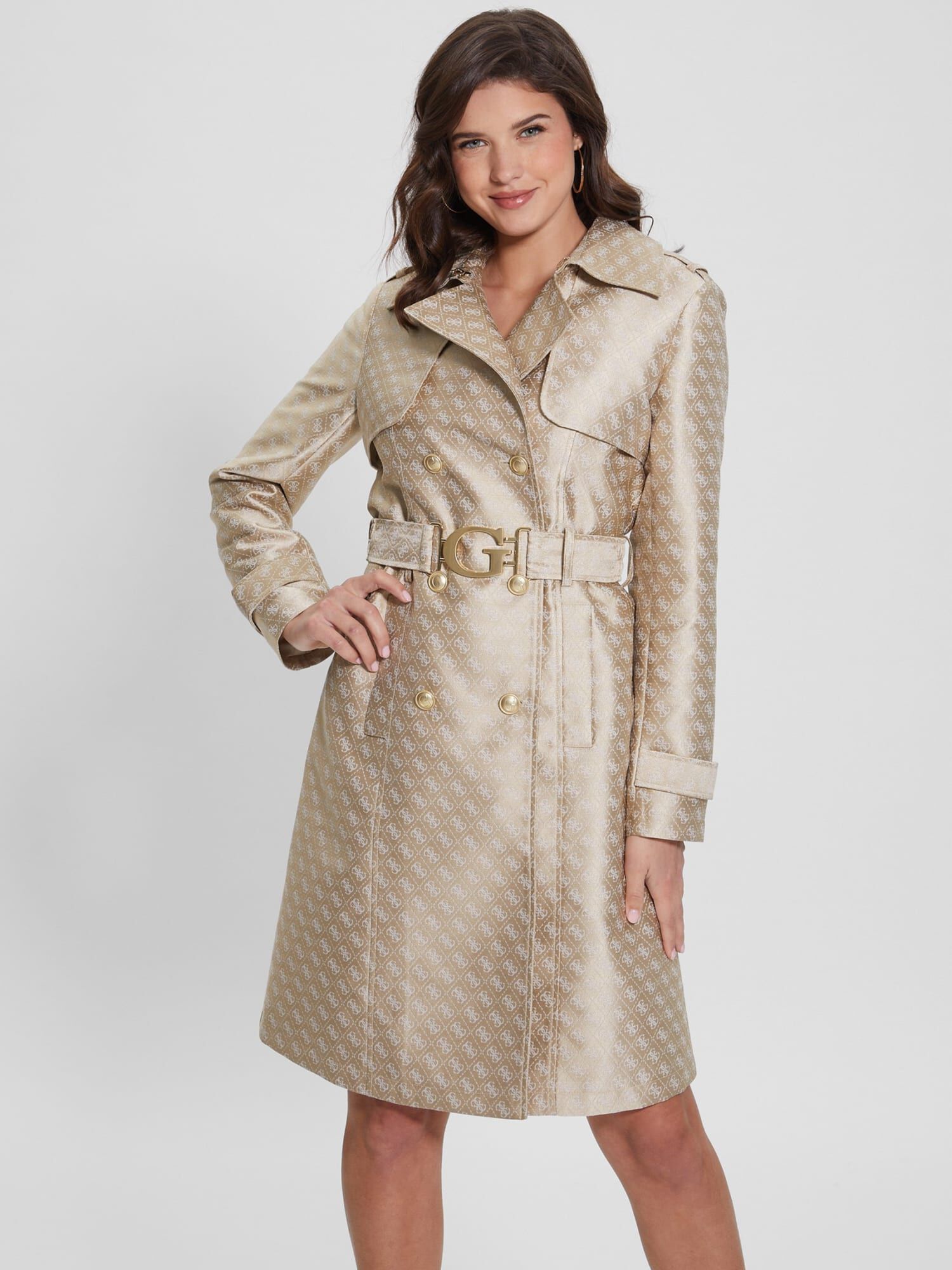 Guess trench coat on sale