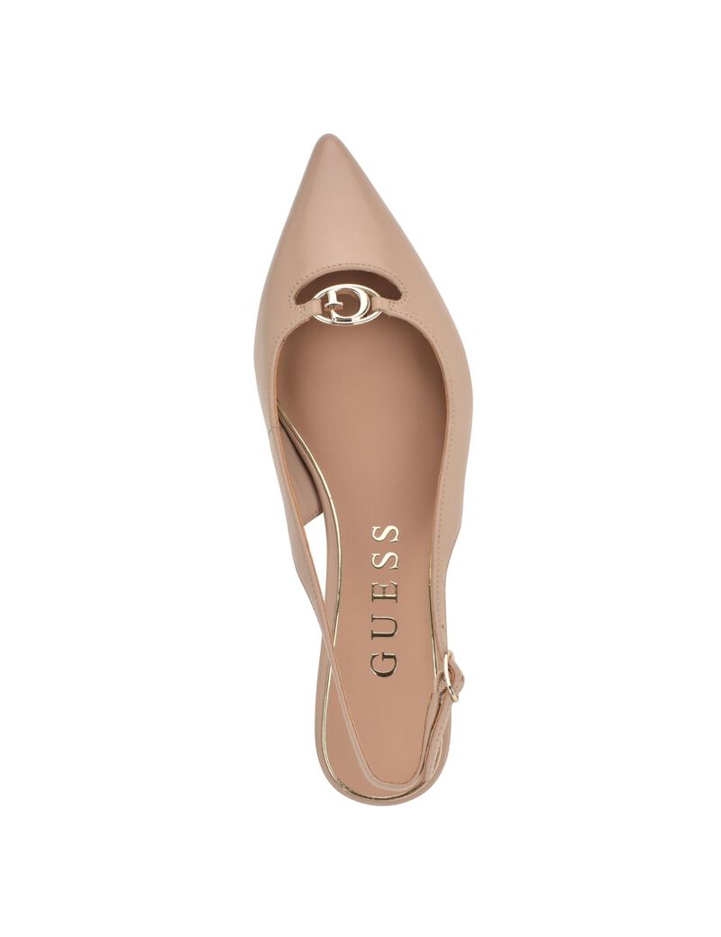Slingback pumps