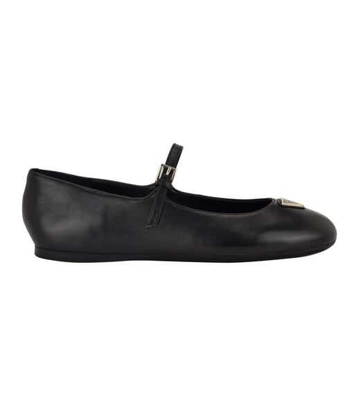Embellished Mary Jane Ballet Flats
