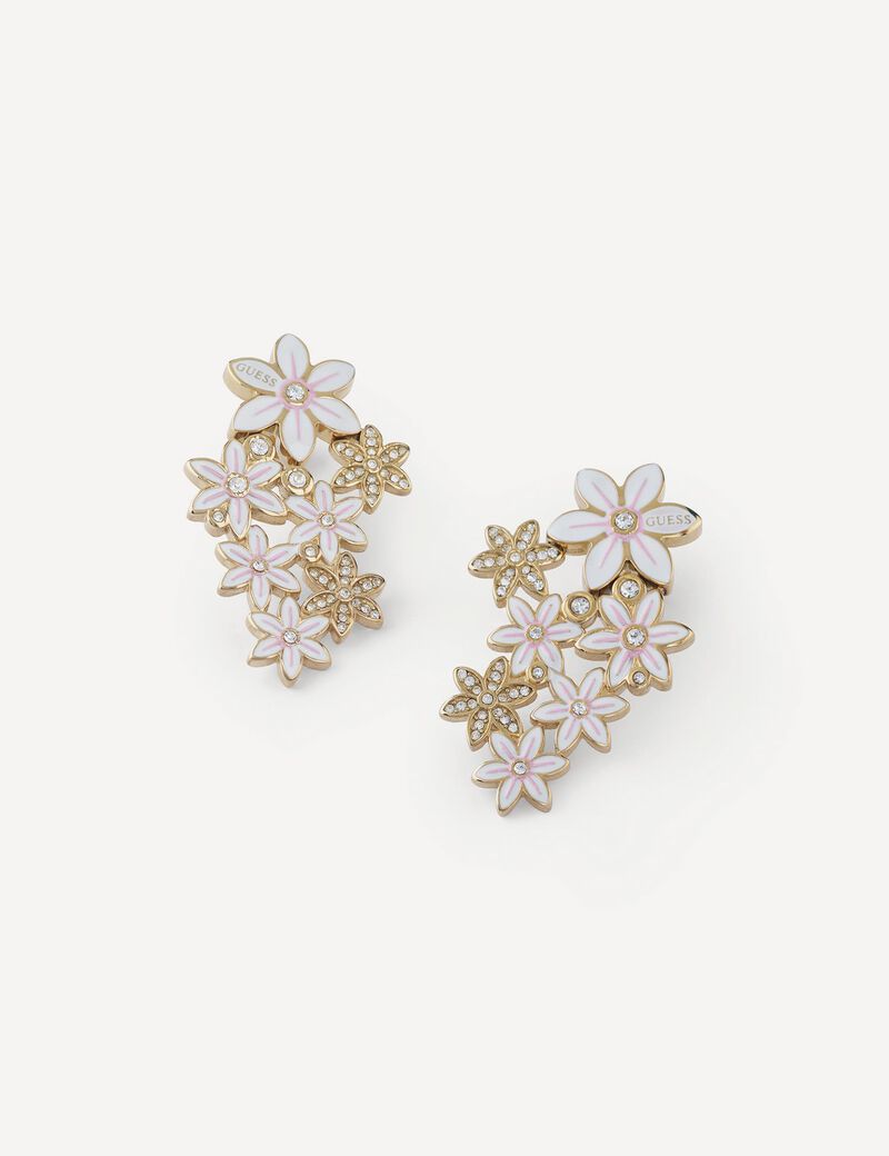 White Lotus earrings