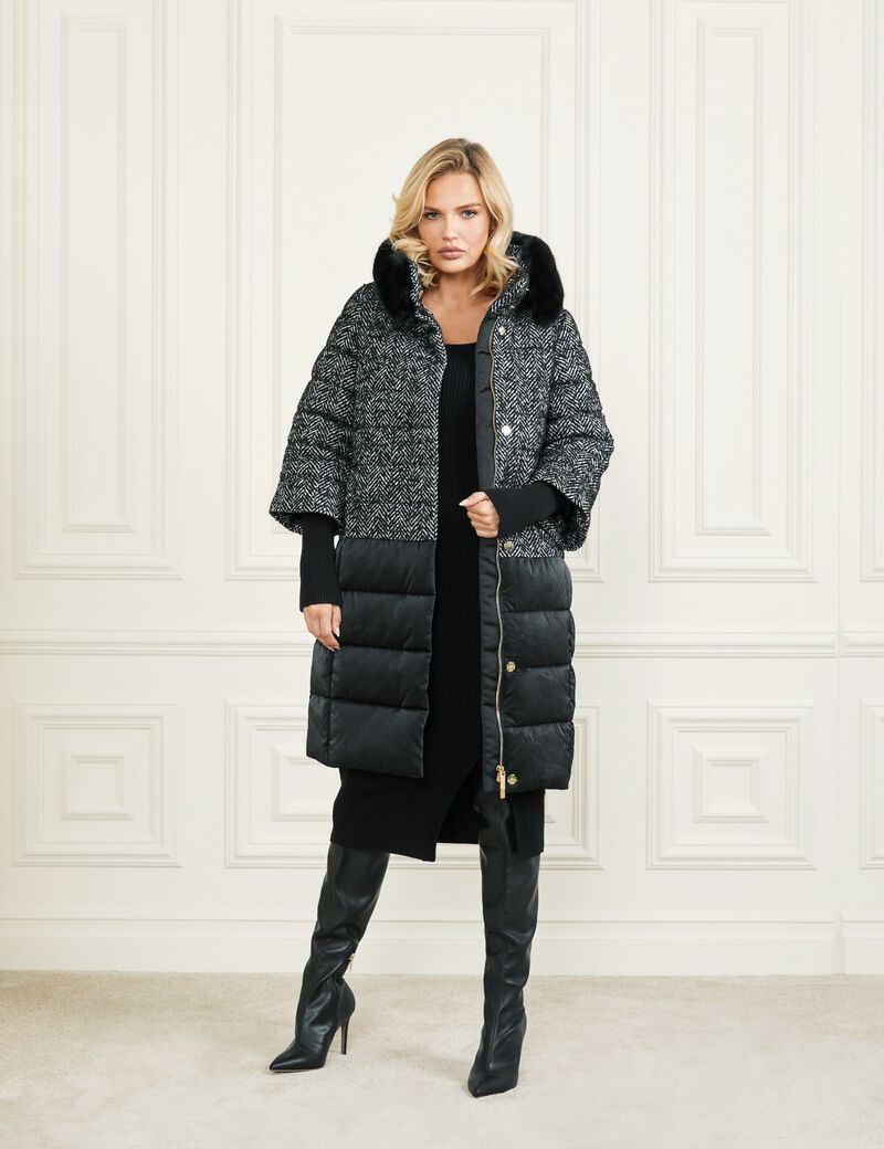 Marciano Herringbone Puffer