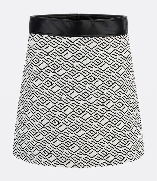 All Over Logo Skirt