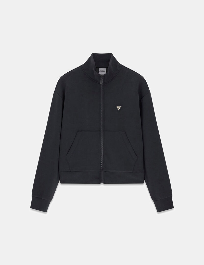 High neck sweatshirt