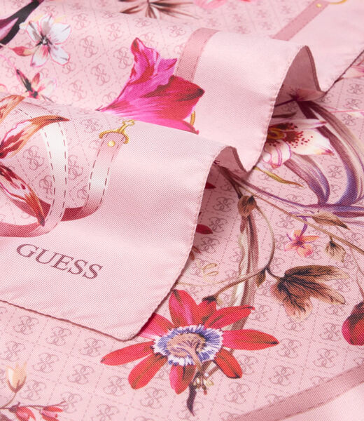 Floral Print Foulard