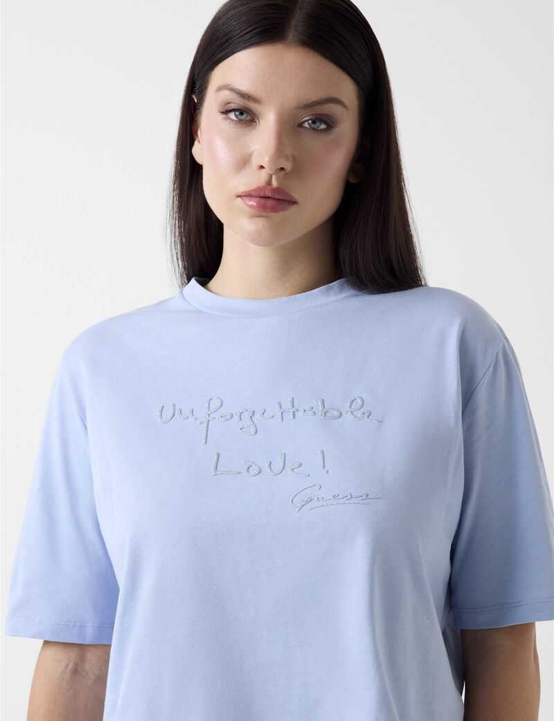 Embroidered logo T-shirt