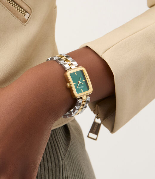 Ladies 2-Tone Gold Tone Analog Watch