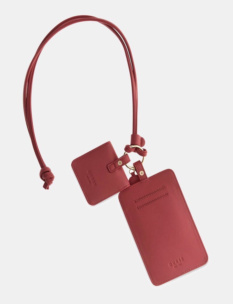 PHONE HOLDER WTH EARPHON POUCH