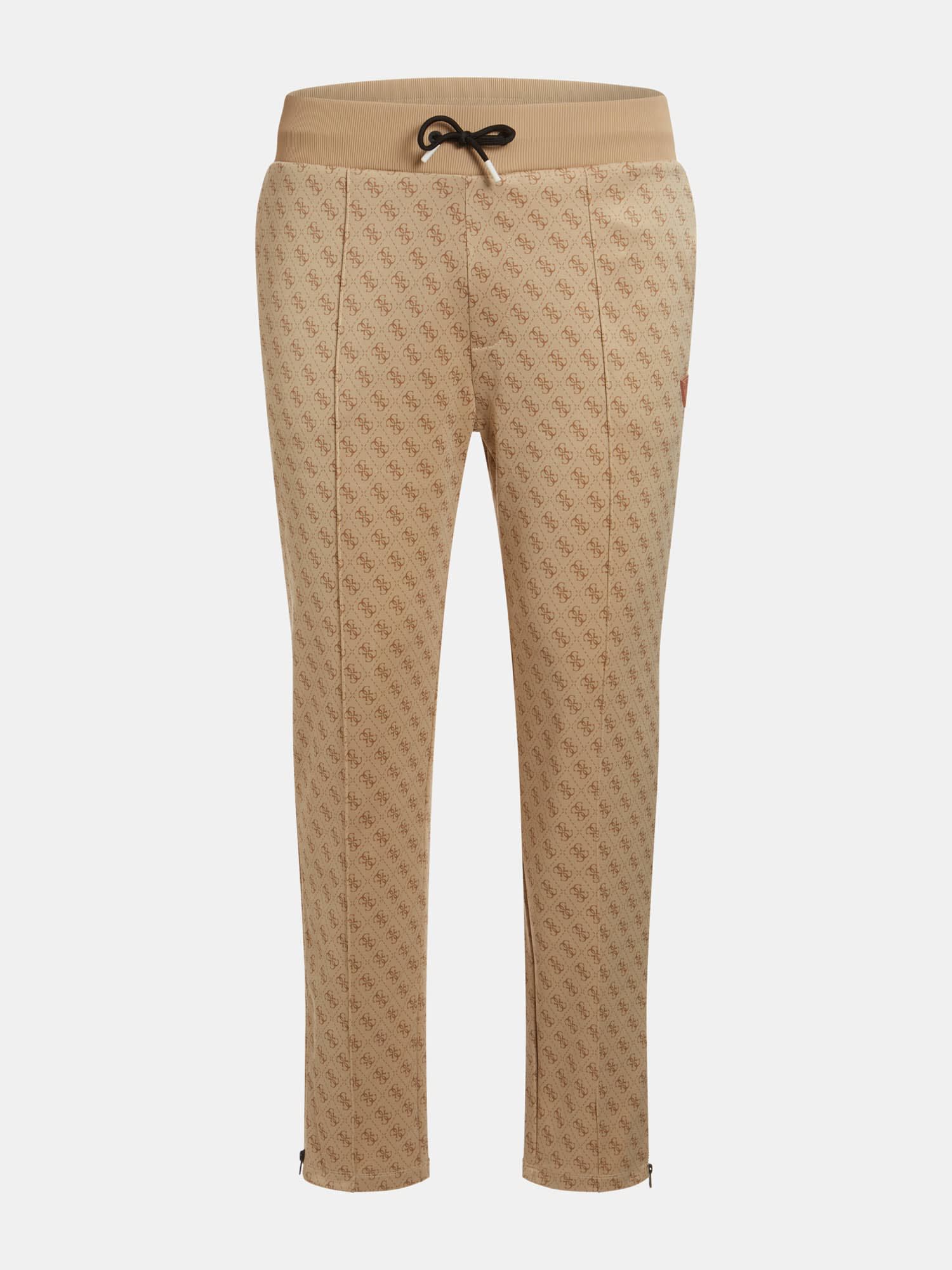 Coach leather sales track pants