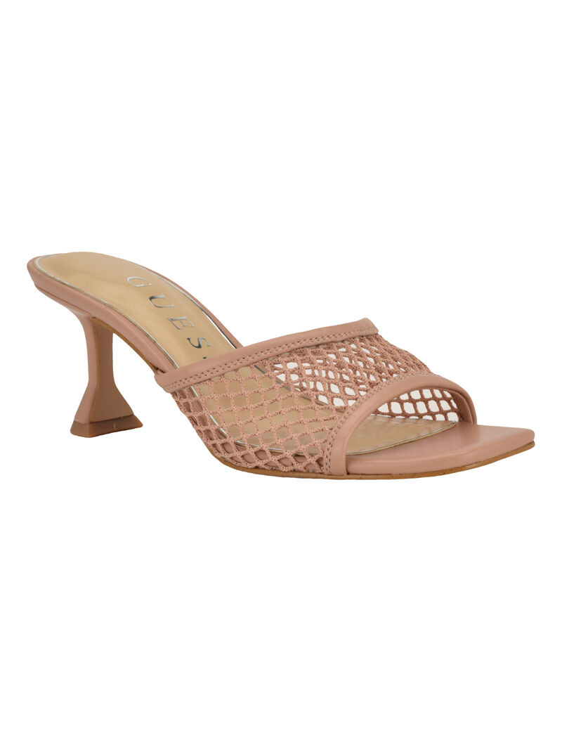 Kebba Mesh Squared Toe Slip-On Dress Sandals