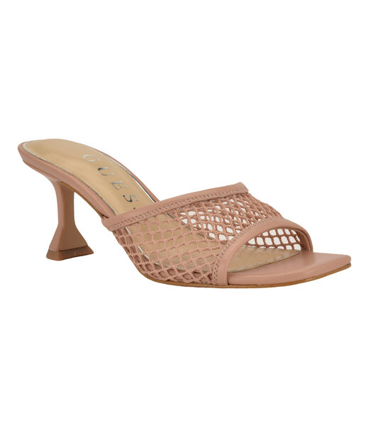 Kebba Mesh Squared Toe Slip-On Dress Sandals