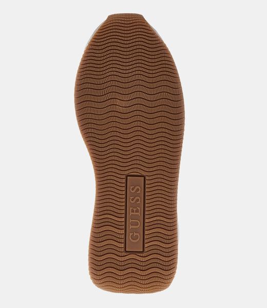 SKROLL - SUEDE-BEIGE/NATURALS