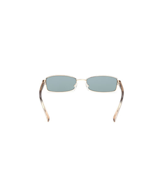 Rectangle metal sunglasses
