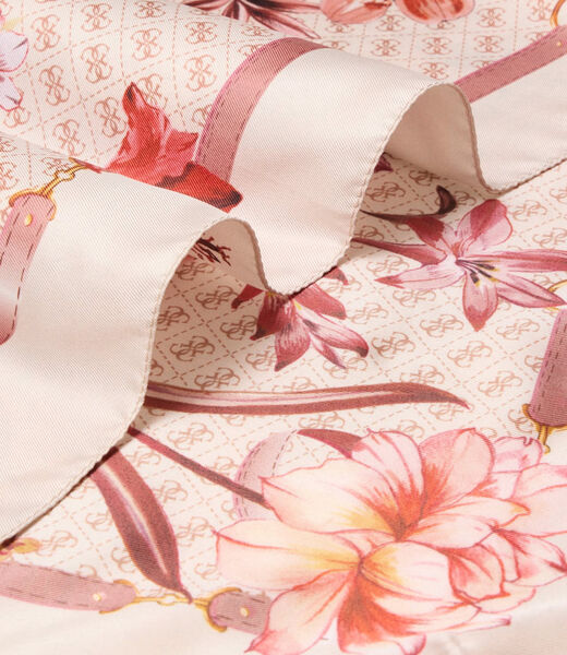 Floral Print Foulard