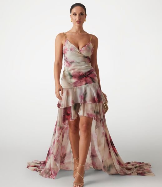 Marciano floral-print long dress
