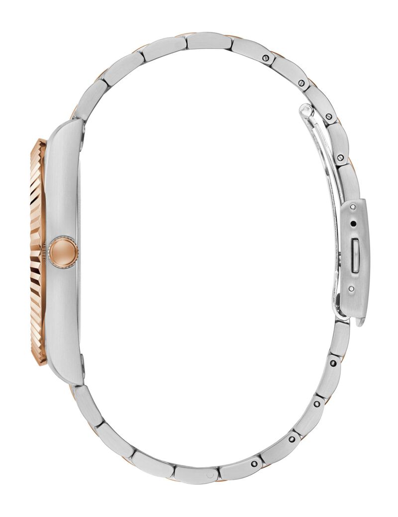 Mens 2-Tone Day/Date Watch