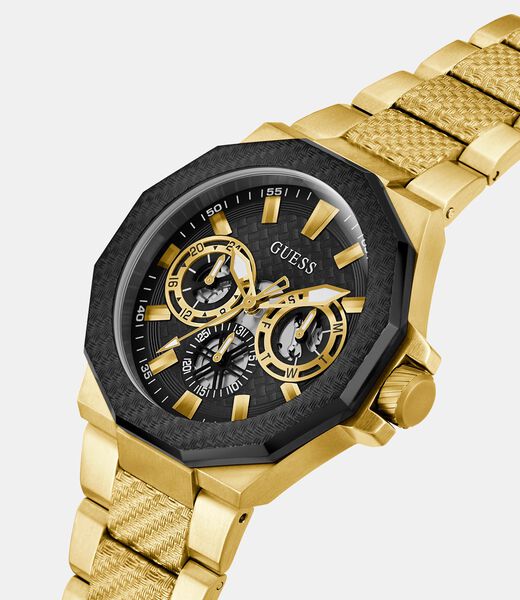Stainless steel multi-function watch