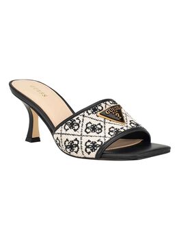 Logo Heel Sandals