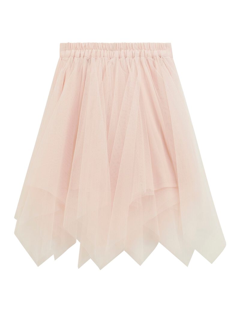 Mesh mini skirt_ceremony