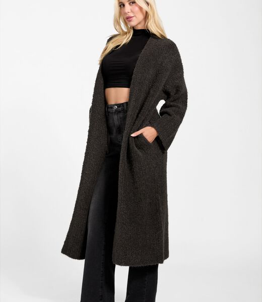 Beniko boucle midi cardigan