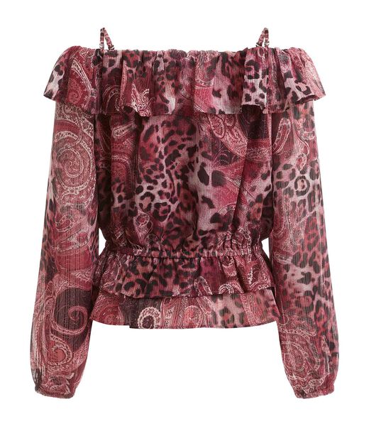 Paisley Print Blouse