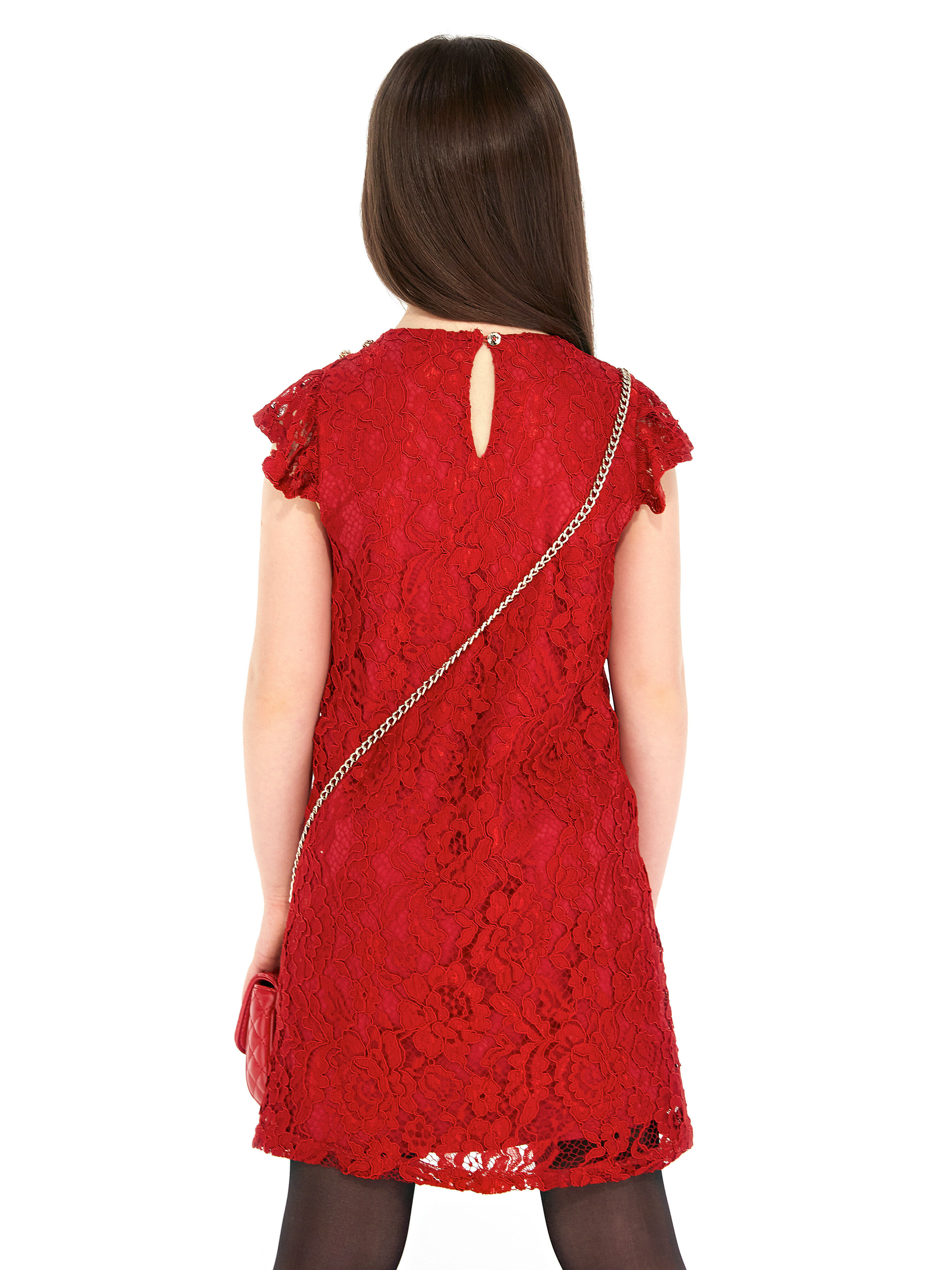 Shop GUESS Online Lace Fit And Flare Dress