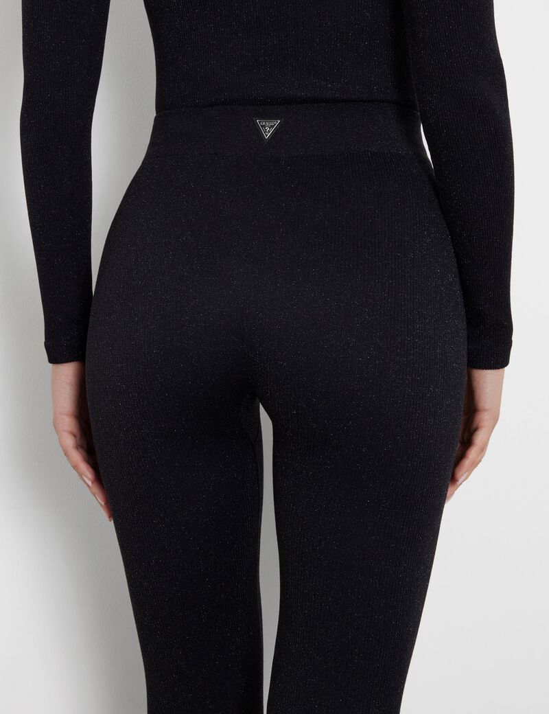 Lurex seamless leggings