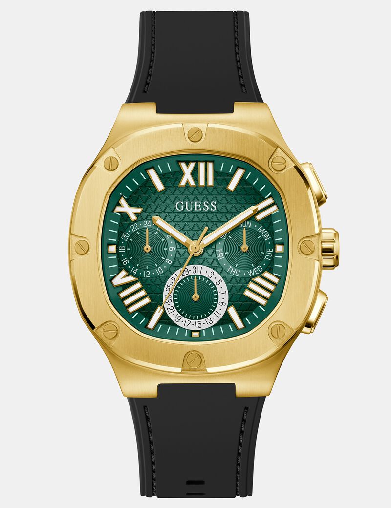 Multi-function silicone watch