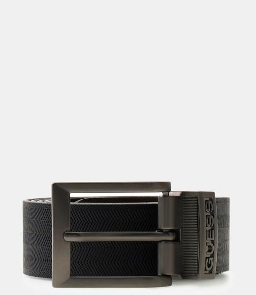 Leather belt