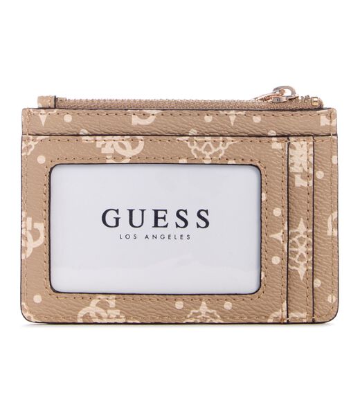 guess carrie logo credit card case