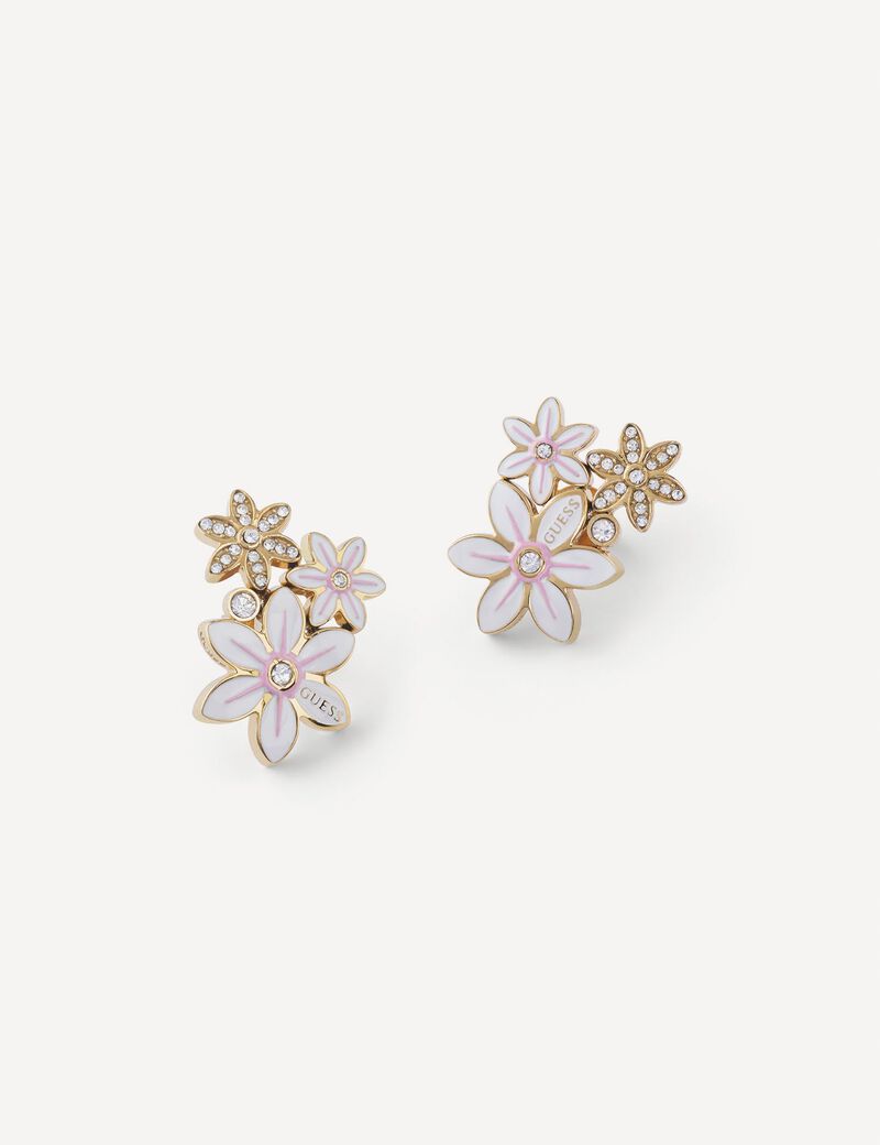 White Lotus earrings