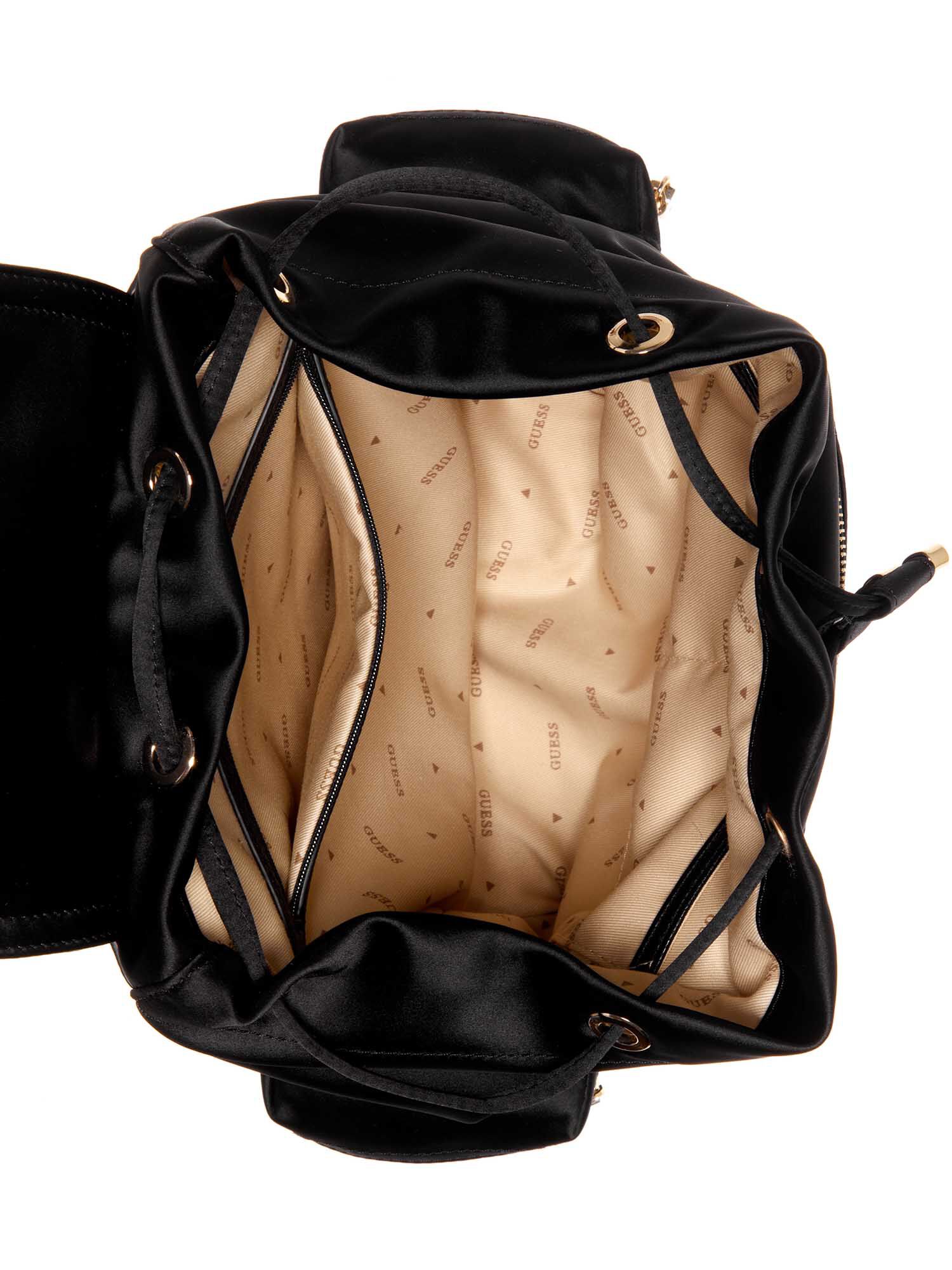 Guess originals drawstring flap backpack online