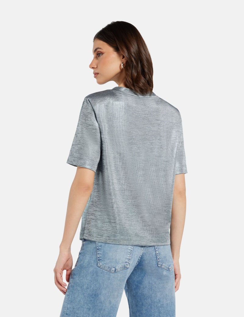 Speranza logo metallic top