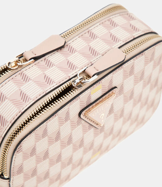 G Wave geometric-print mini crossbody