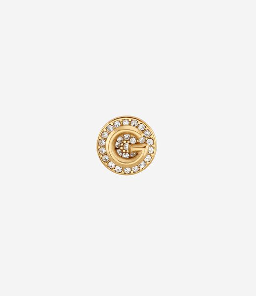 G crystal earrings