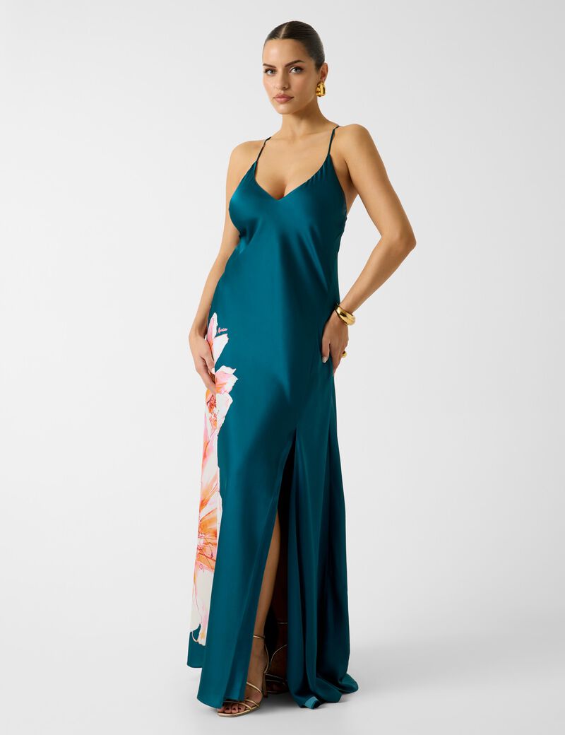 Marciano floral print maxi dress
