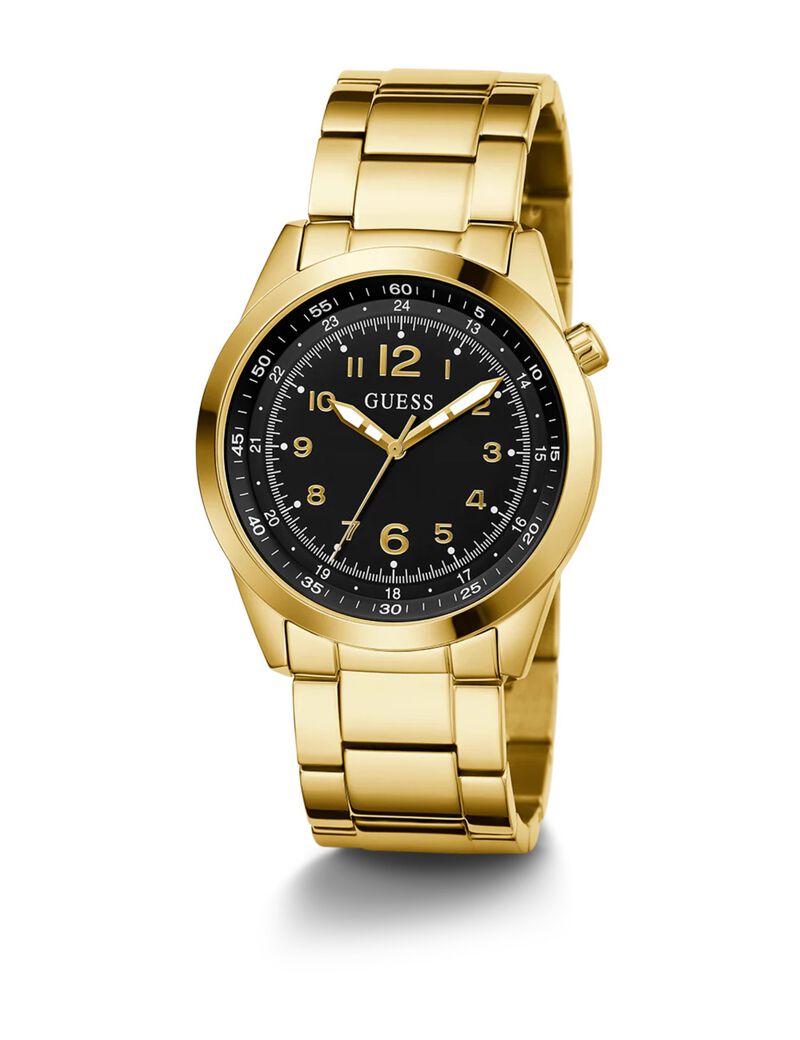 جيس gw max yg cs blk dl 42mm qtz yg brct f22