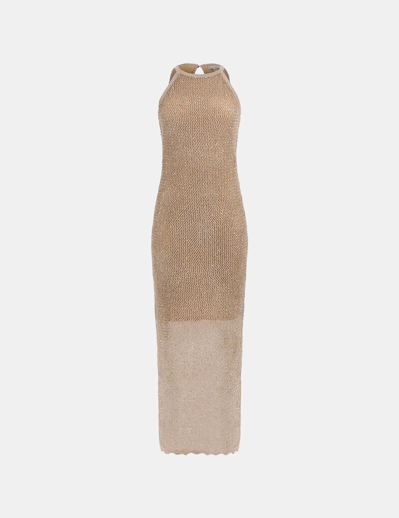 Mesh stitch lana dress