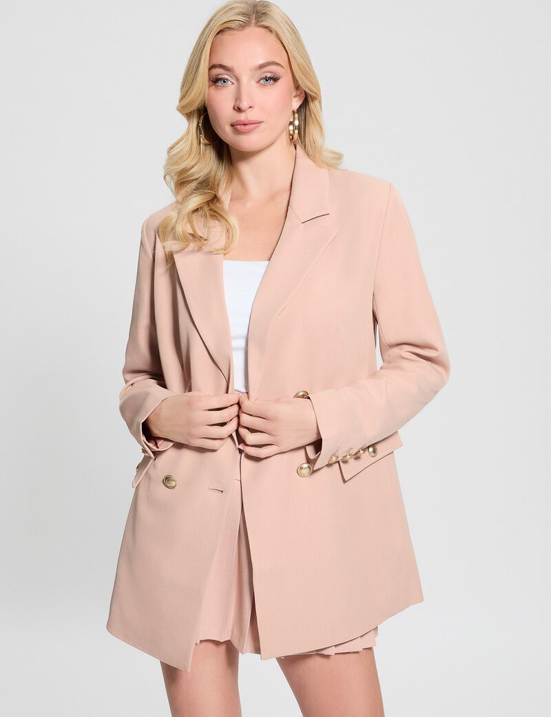 Tailored double-breasted blazer