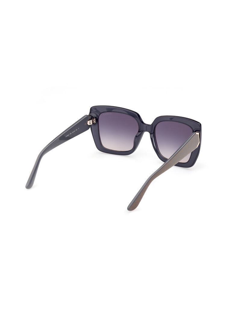 guess geometric sunglasses