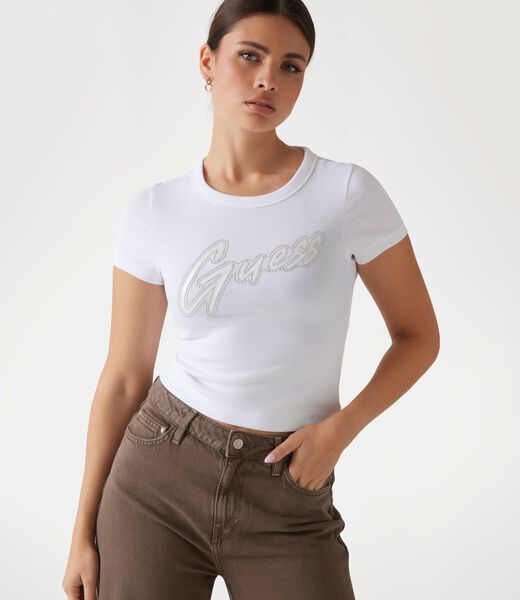Studded logo T-shirt