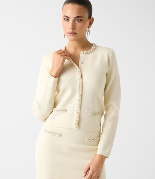 Beads cardigan