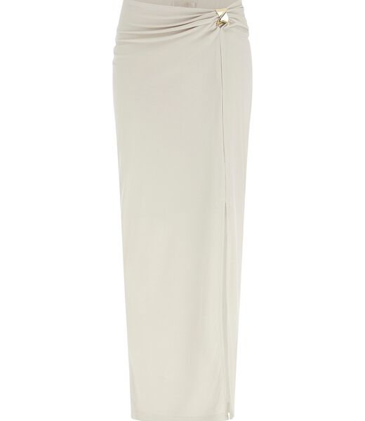 Draped pencil skirt