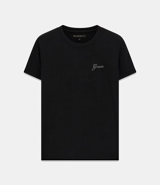 Rhinestones logo t-shirt