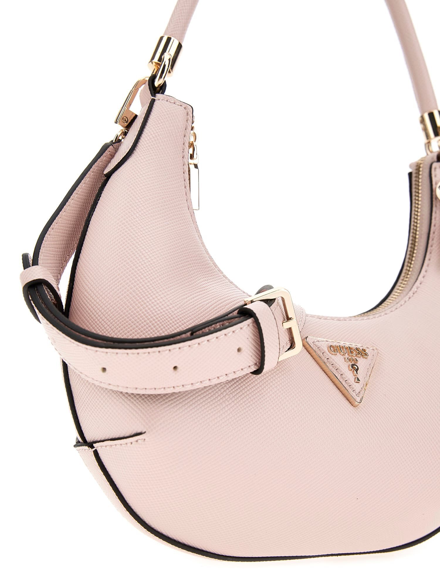 Saffiano hobo top