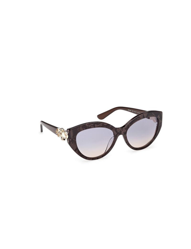 Cat-eye plastic sunglasses