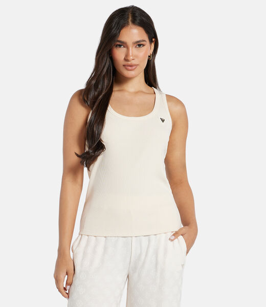 Rib knit tank top