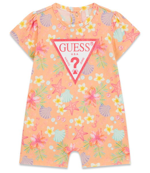 guess str jersey shortie