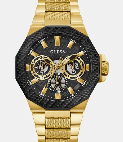 Stainless steel multi-function watch